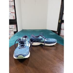 Brooks Adrenaline GTS 18 Shoes Size 8 Wide Womens Blue Running 1202681D495